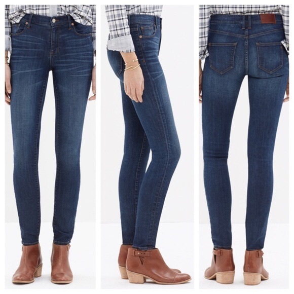 J. Crew Denim - Madewell High Riser Skinny Jeans
